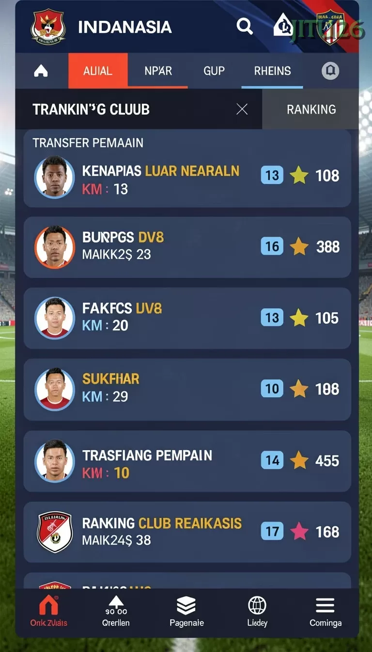 Cuplikan layar FB168 — halaman utama